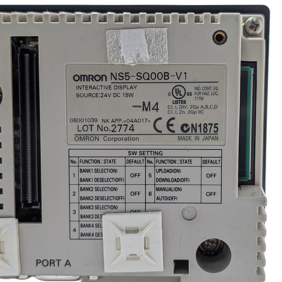 Used Omron Corporation NS5-SQ00B-V1
