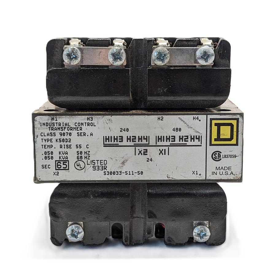 Used Square D Class 9070 Série A Type K50D2