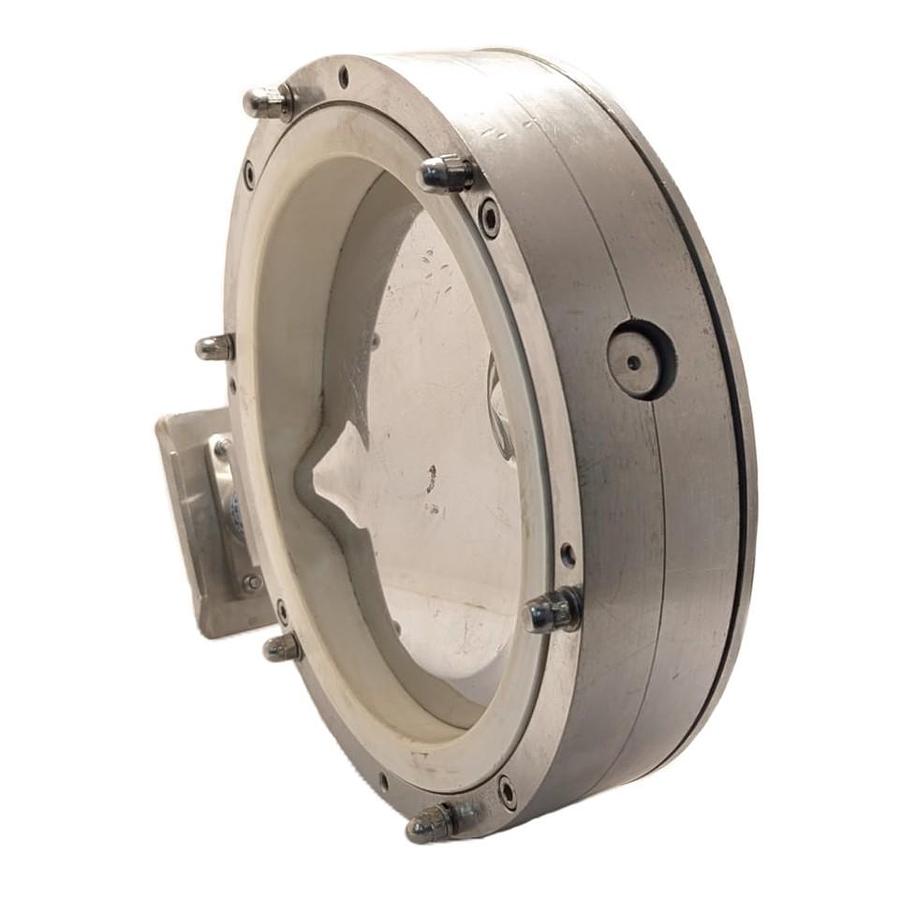 Used Vanne papillon sanitaire en acier inoxydable VOS SV 602  10 pouces DN 250