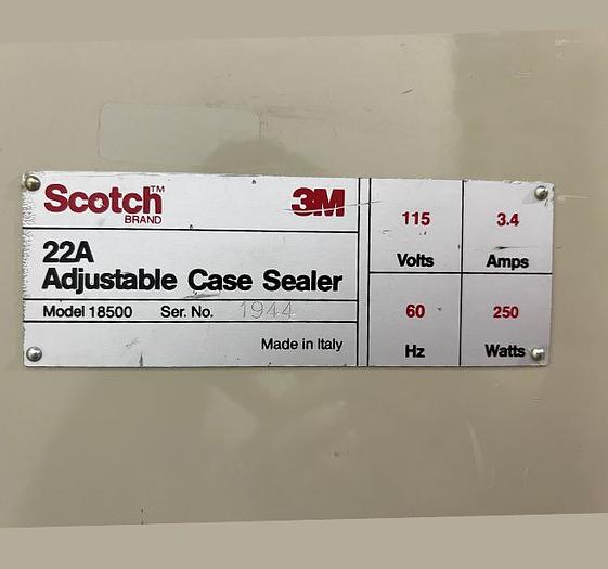 D'occasion 3M-Matic 22A - Tapeuse/scelleuse à boîtes semi-automatique dessus & dessous