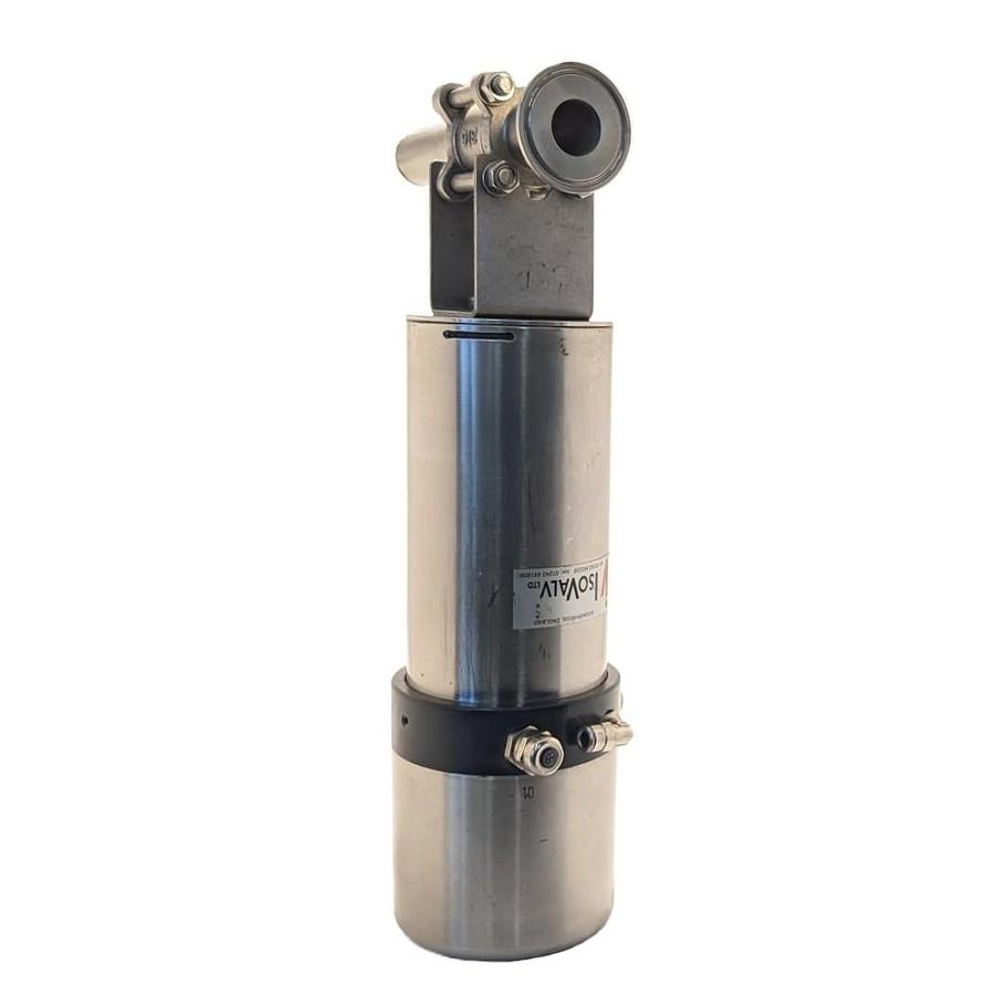 Used IsoValve Vanne à Manchon Pneumatique Sanitaire en Inox 316 - Raccords Tri-Clamp