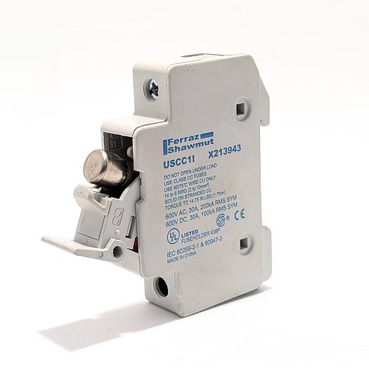 Used Mersen Ferraz Shawmut  USCC1I X213943 Class CC