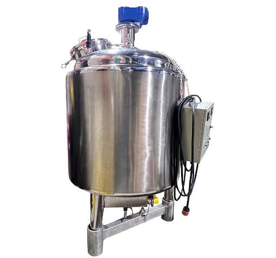 Used Shanghai Kaiquan Machine Valve Co.,Ltd. KQ-1000L - Cuve chauffante électrique avec mélangeur