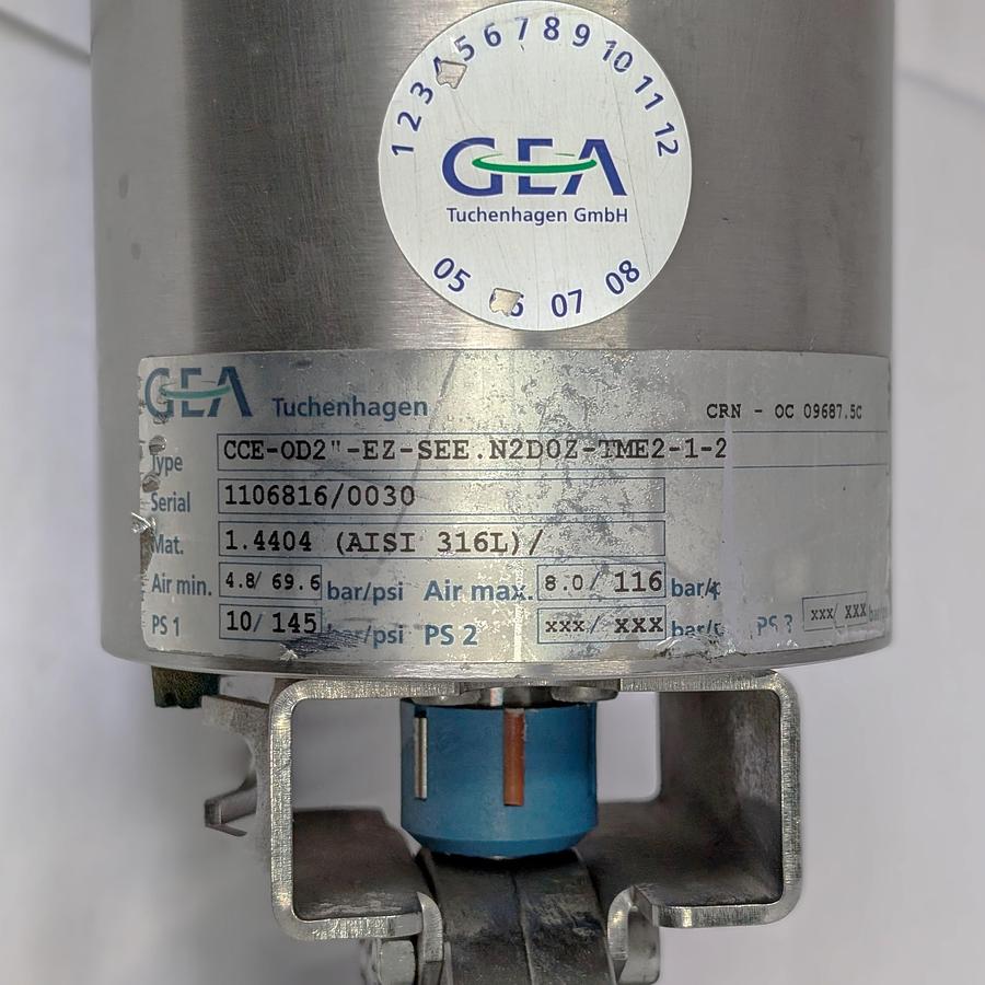 Used GEA Tuchenhagen PAMS -93/GR.1