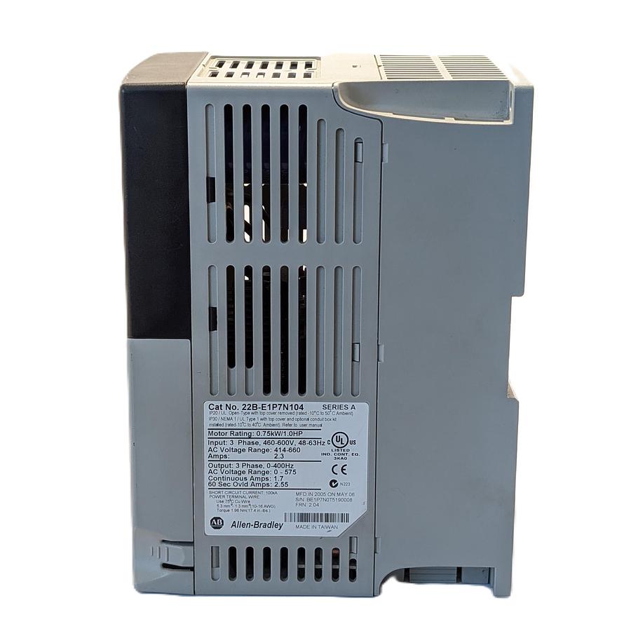 Used Allen-Bradley 22B-E1P7N104, série A :