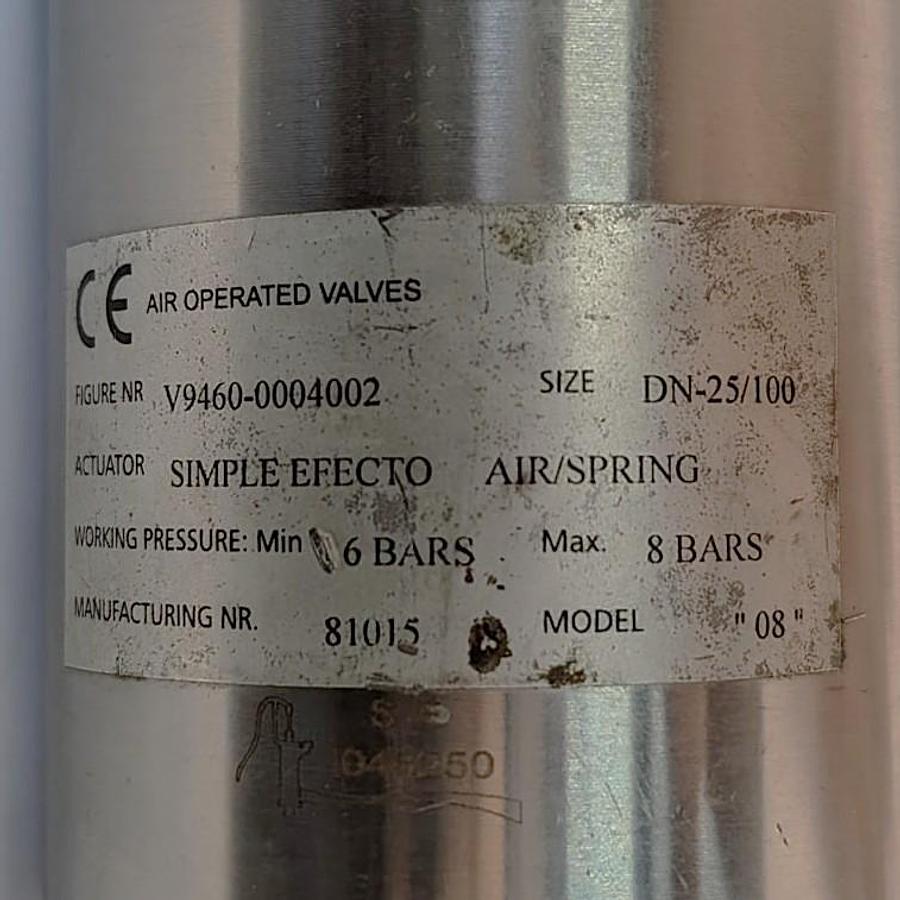 Used INOXPA Vanne papillon