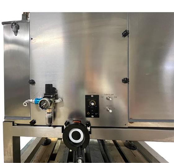 D'occasion Semi-automatic piston filler with heated hopper and agitator