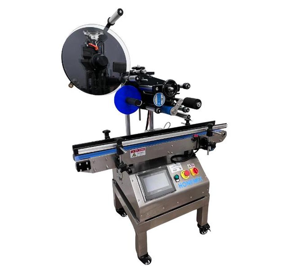 Used HONEMIX HONE TOP - Étiqueteuse à pose dessus automatique