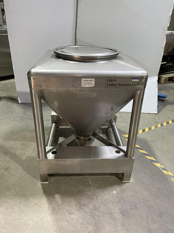 Used GEA G17CO-AC4-001 - Réservoir en acier inoxydable 140 L (37 GAL)