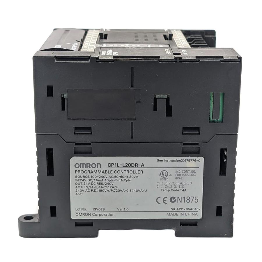 Used Omron CP1L-L20DR-A