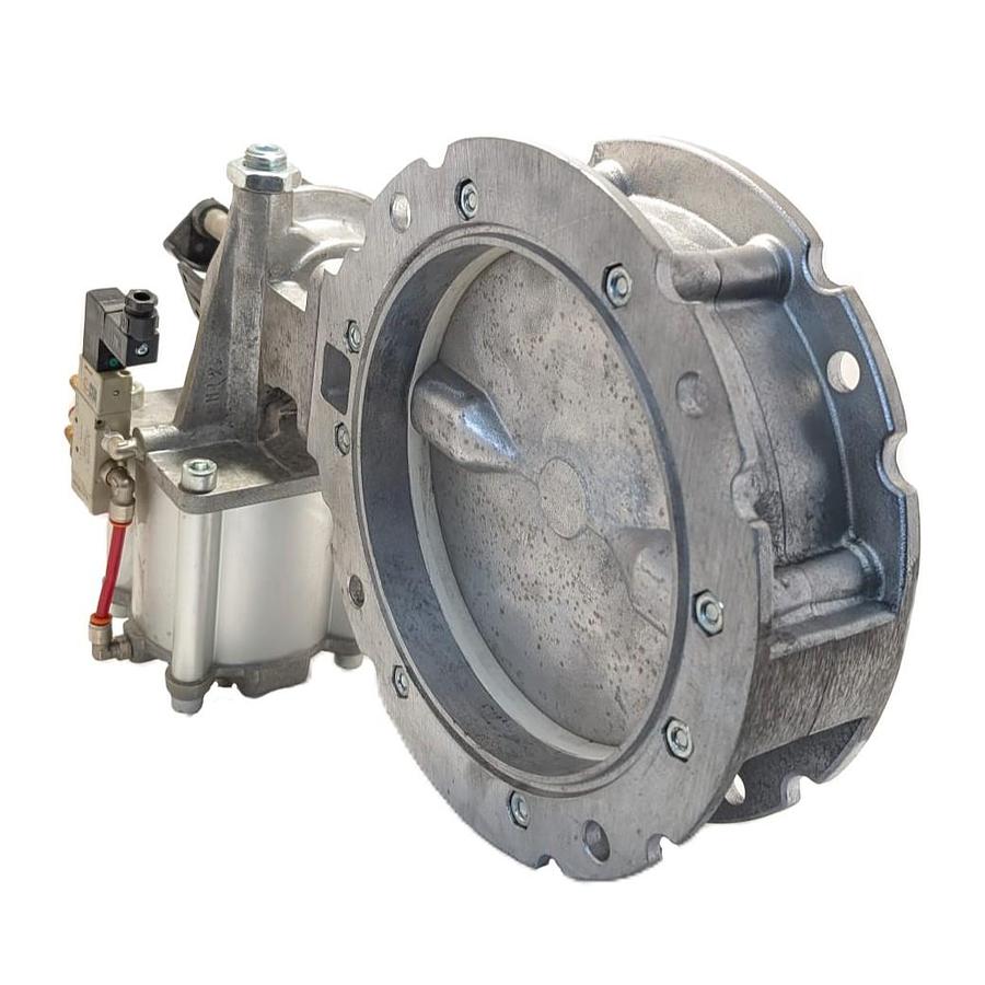 Used MIX s.r.l. SVA200C2A61 Ensemble vanne papillon avec actionneur pneumatique