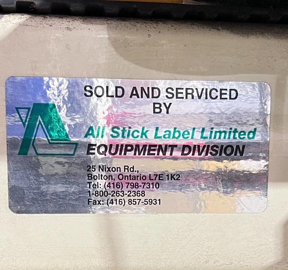 D'occasion LABEL SYSTEMS LS 100 80 - Étiqueteuse à sceau de sécurité automatique