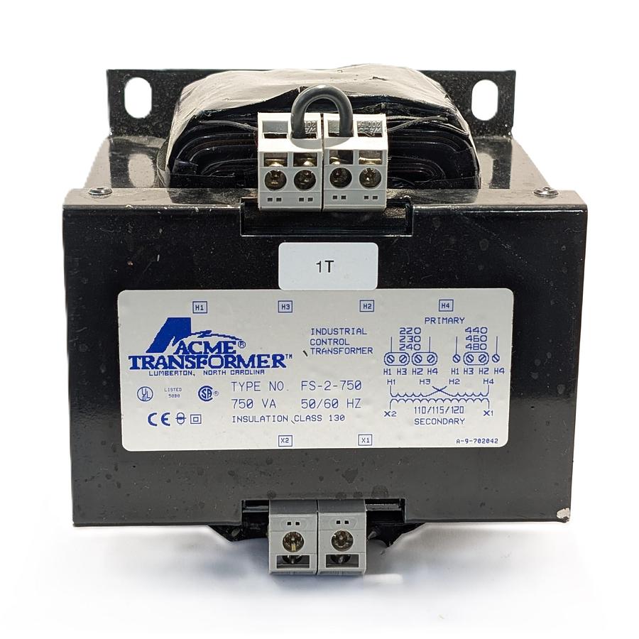 Used ACME Transformer Type FS-2-750 – 750 VA 50/60 Hz