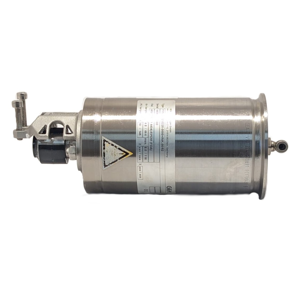 Used 2014 GEA Tuchenhagen 7110-1122-0220-0000+INK.00/52 DN25-100 1" à 4" OD