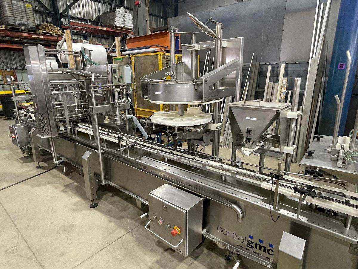 Used Control GMC FDS2500 - Ligne de remplissage de gobelets et barquettes