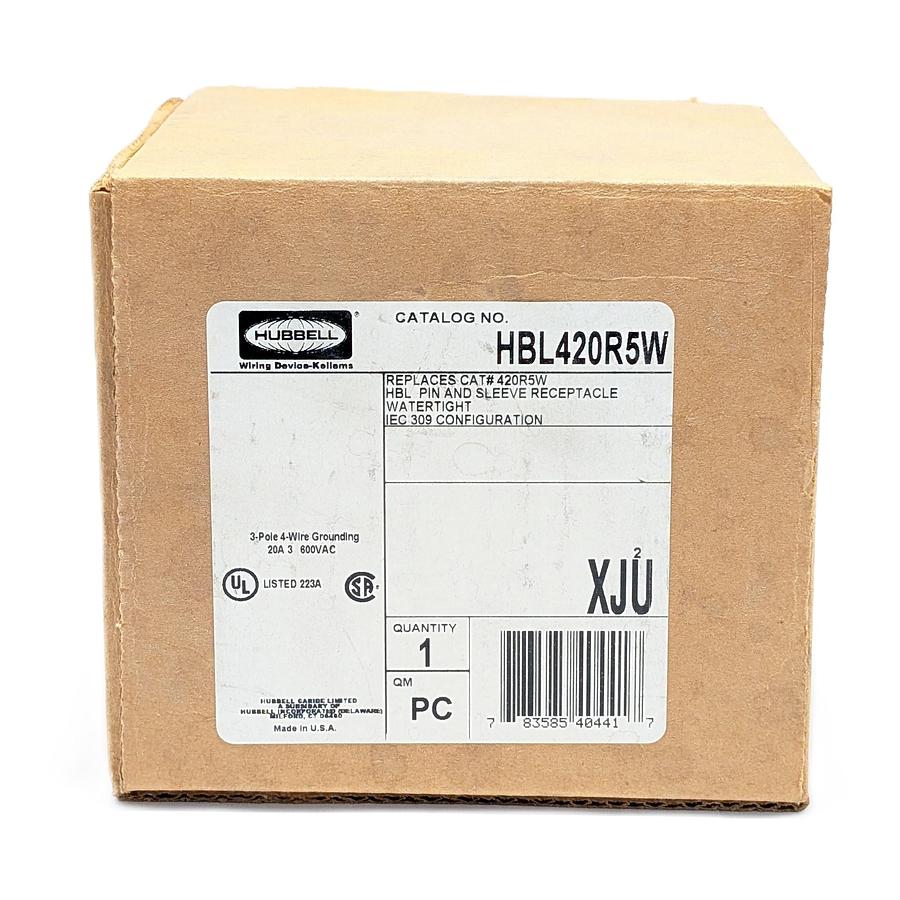 Used HUBBELL HBL420R5W