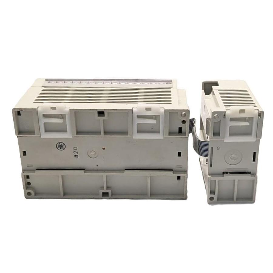 Used 1997 Mitsubishi MELSEC FX0N-40MR-ES/UL + FX2N-8EYT