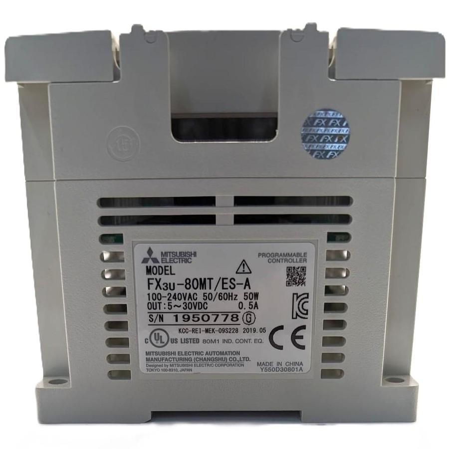 Used Mitsubishi Electric  MELSEC FX3U-80MT/ES-A