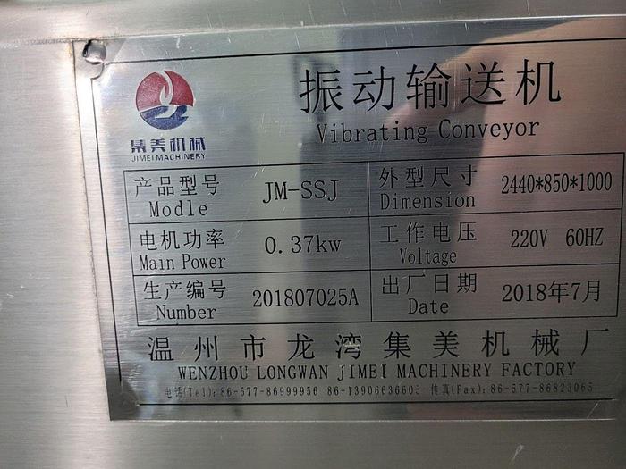 Used JM-SSJ - Stainless Steel Conveyor
