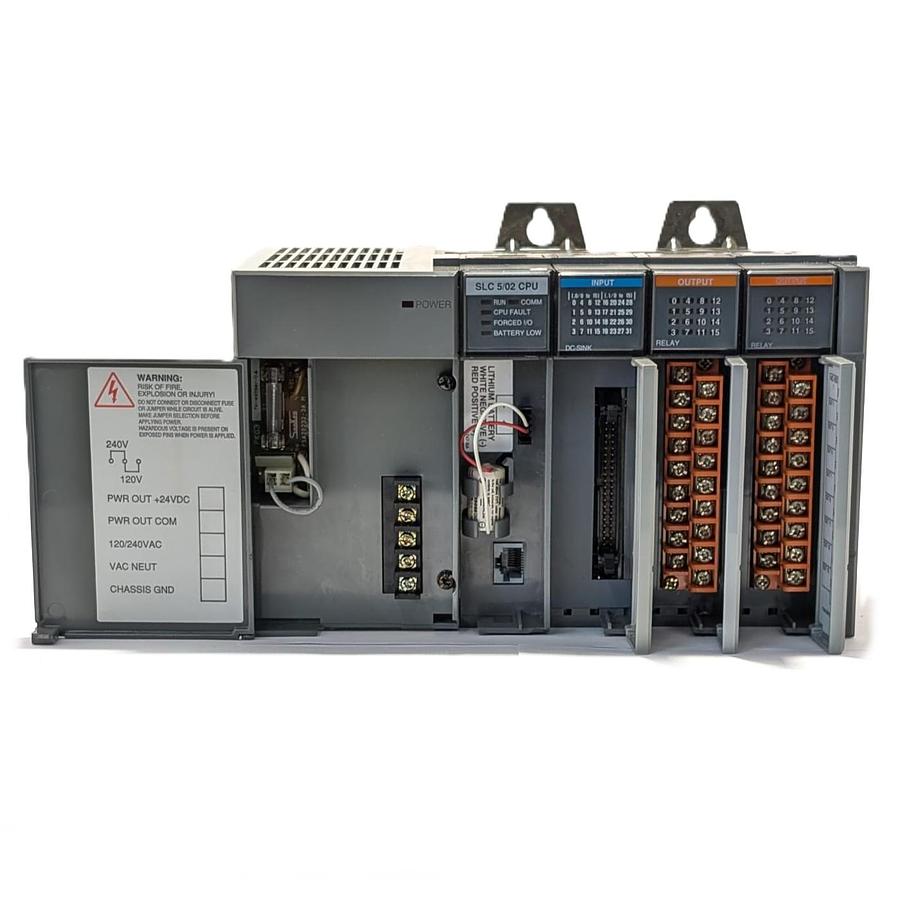 Used Allen-Bradley SLC 500 – 1746-P2 Power Supply PLC 120/220VAC