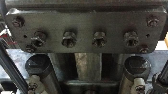 Used Automatic 4 Piston filler + Jacketed Tank