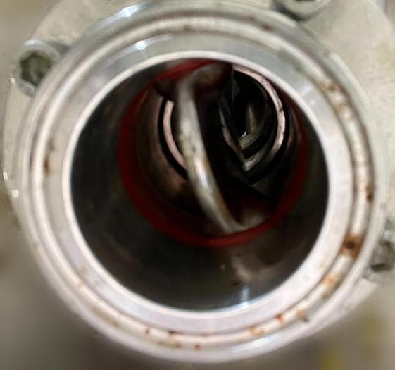 D'occasion Mobile jacketed 227 L (60 GAL) SS316 tank with air mixer