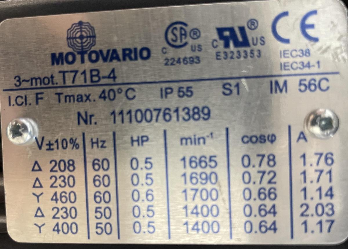 Used DORNER 2200 SERIES 2C2M06-0400200B03AH060 - Convoyeur élévateur