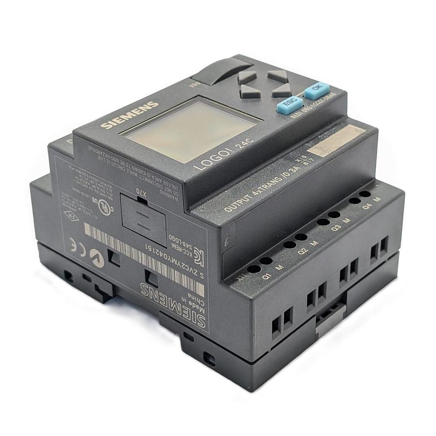Used Siemens LOGO 24C 6ED1 052-1CC01-0BA6