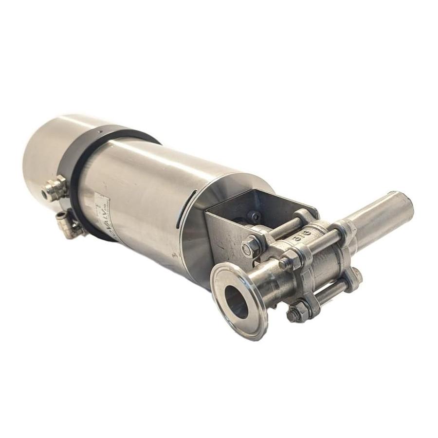 Used IsoValve Vanne à Manchon Pneumatique Sanitaire en Inox 316 - Raccords Tri-Clamp