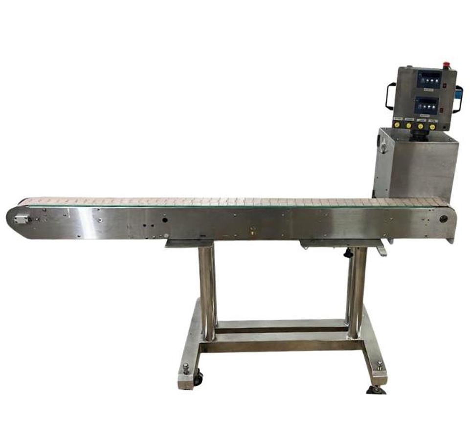 D'occasion Convoyeur à chaîne TableTop 76'' x 4''