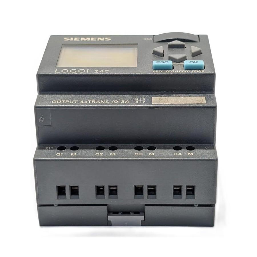 Used Siemens LOGO 24C 6ED1 052-1CC01-0BA6