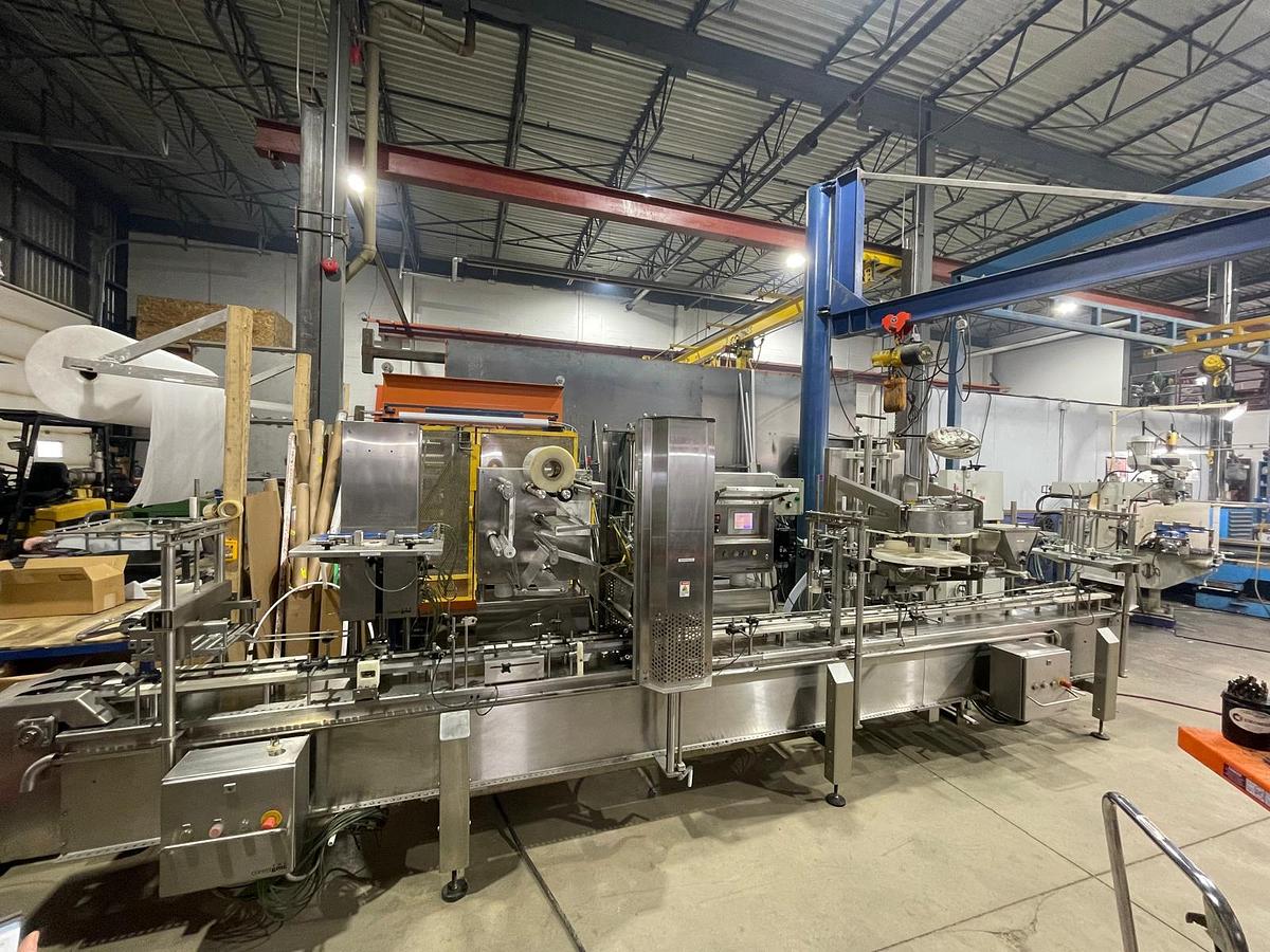 Used Control GMC FDS2500 - Ligne de remplissage de gobelets et barquettes