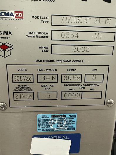 D'occasion 2003  ZAFFIRO. 8T - S4 - E2