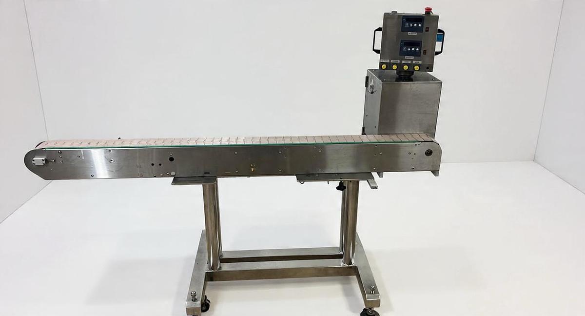 Used Convoyeur à chaîne TableTop 76'' x 4''