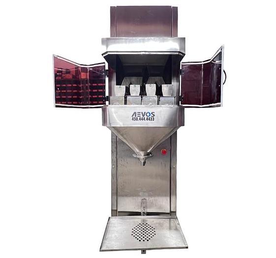 Used KAF-E-4 - Remplisseuse de granulés vibrante à 4 céllules 