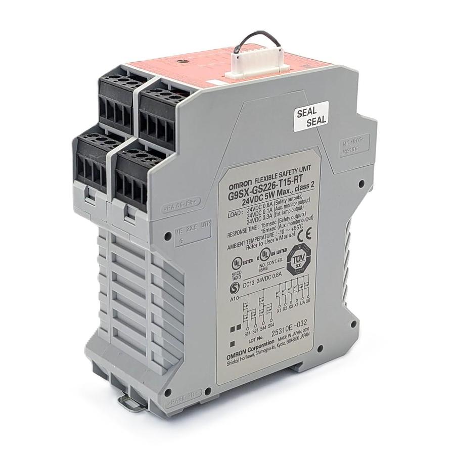Used Omron G9SX-GS226-T15-RT