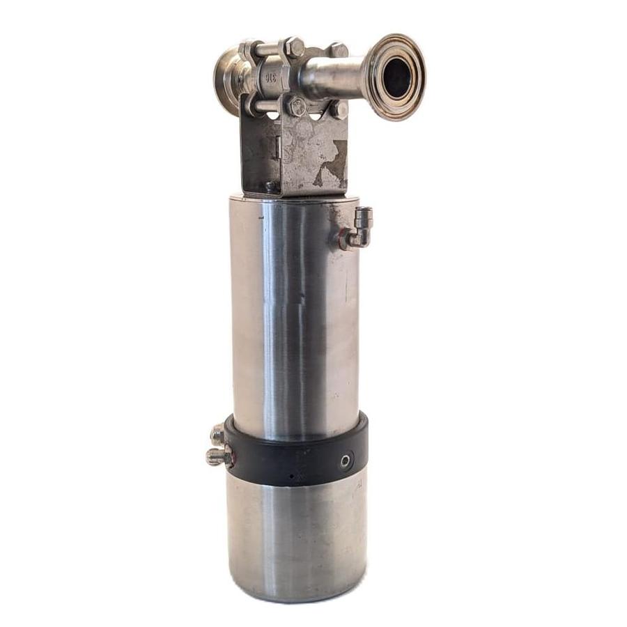 Used IsoValve Vanne à Manchon Pneumatique Sanitaire en Inox 316 - Raccords Tri-Clamp