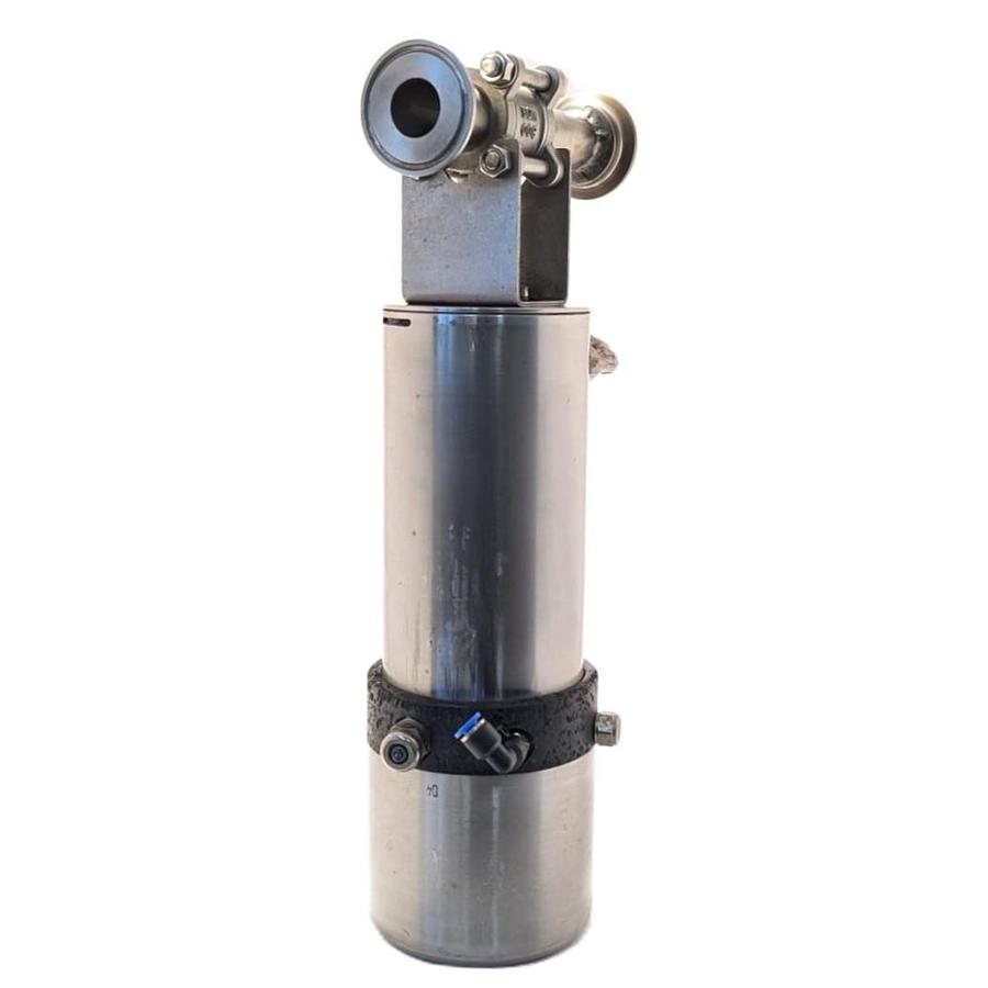 Used IsoValve Vanne à Manchon Pneumatique Sanitaire en Inox 316 - Raccords Tri-Clamp