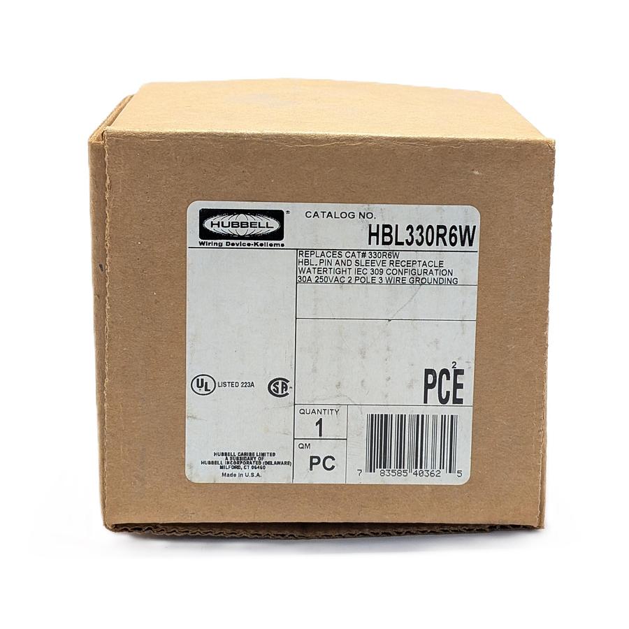 HUBBELL HBL330R6W
