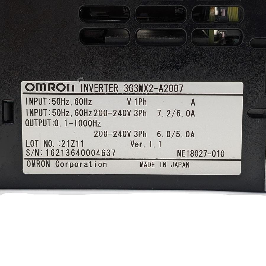 Used OMRON  SYSDRIVE 3G3MX2