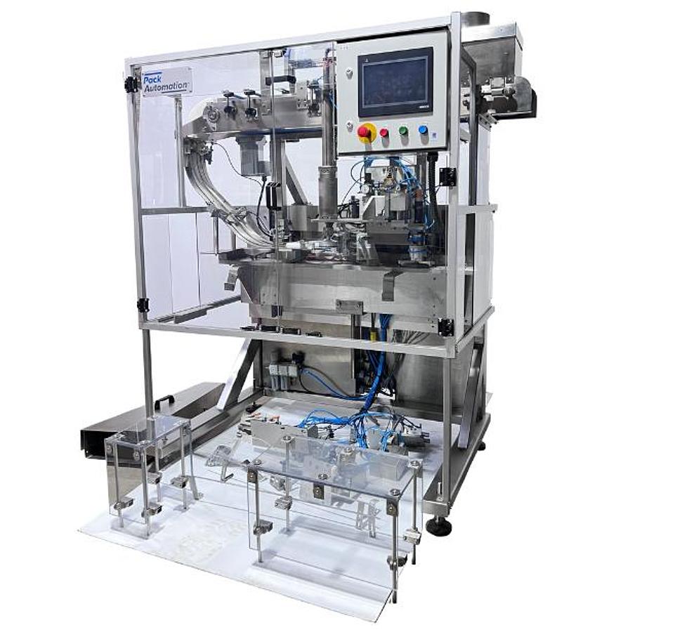 D'occasion Pack Automation CAPACK – Bouchonneuse automatique avec élévateur à bouchons