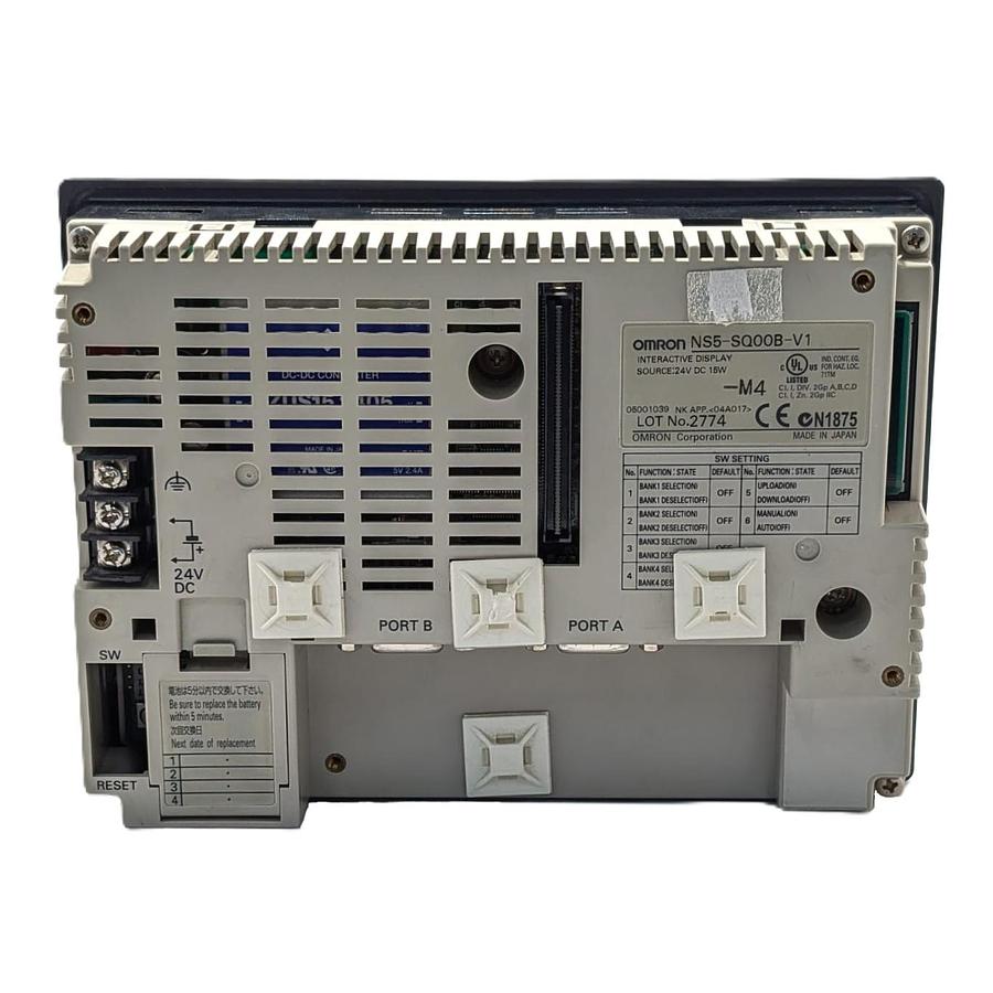 Used Omron Corporation NS5-SQ00B-V1