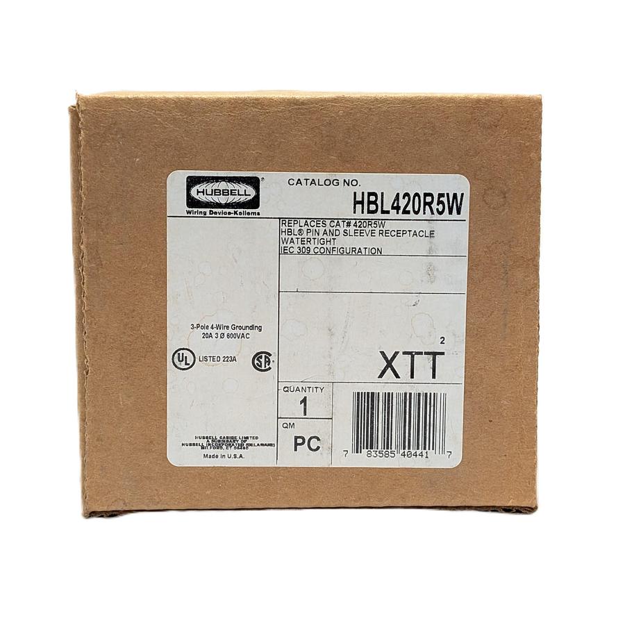 HUBBELL  HBL420R5W