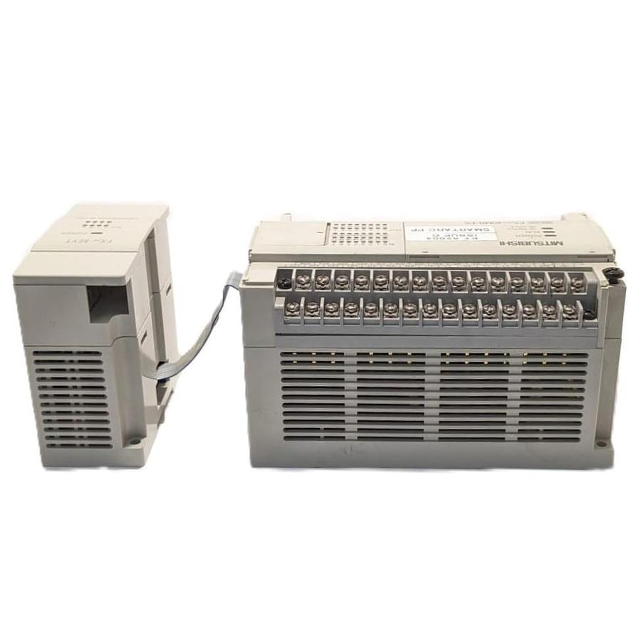 Used 1997 Mitsubishi MELSEC FX0N-40MR-ES/UL + FX2N-8EYT