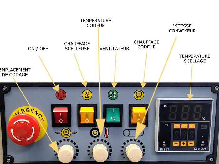 AEVOS CBS1000-PA - Continuous band sealer