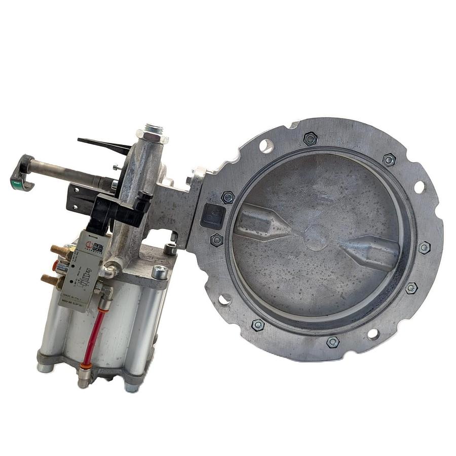 Used MIX s.r.l. SVA200C2A61 Ensemble vanne papillon avec actionneur pneumatique