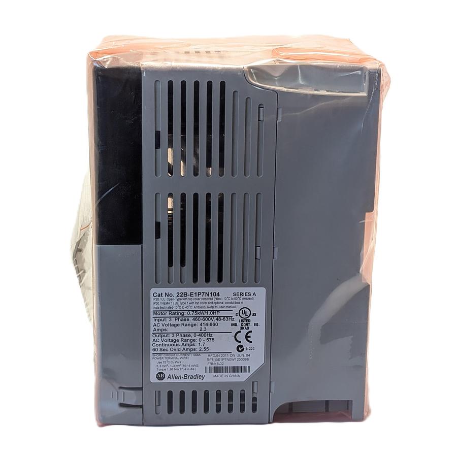 Allen-Bradley 22B-E1P7N104, série A :