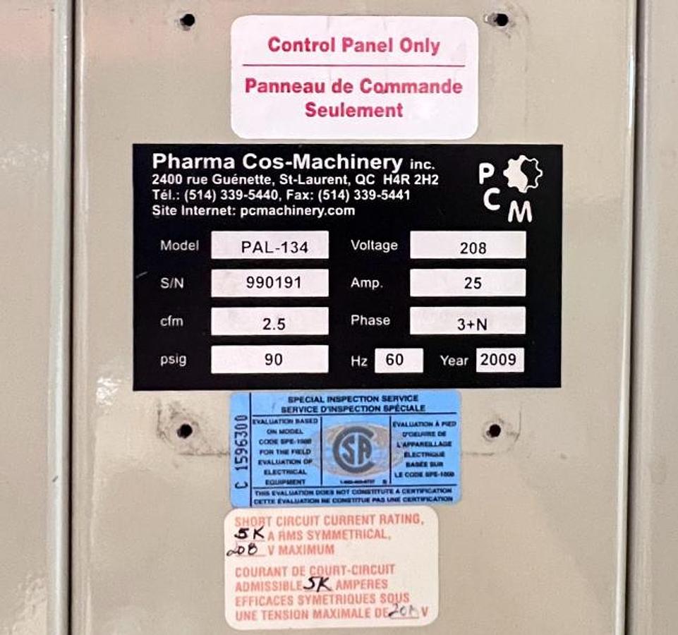 D'occasion prb packaging systems - Palettiseur