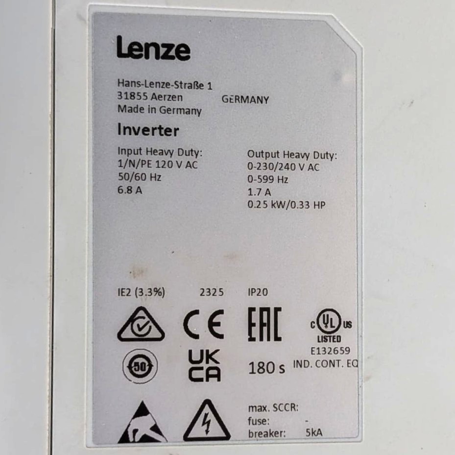 Used Lenze  i550