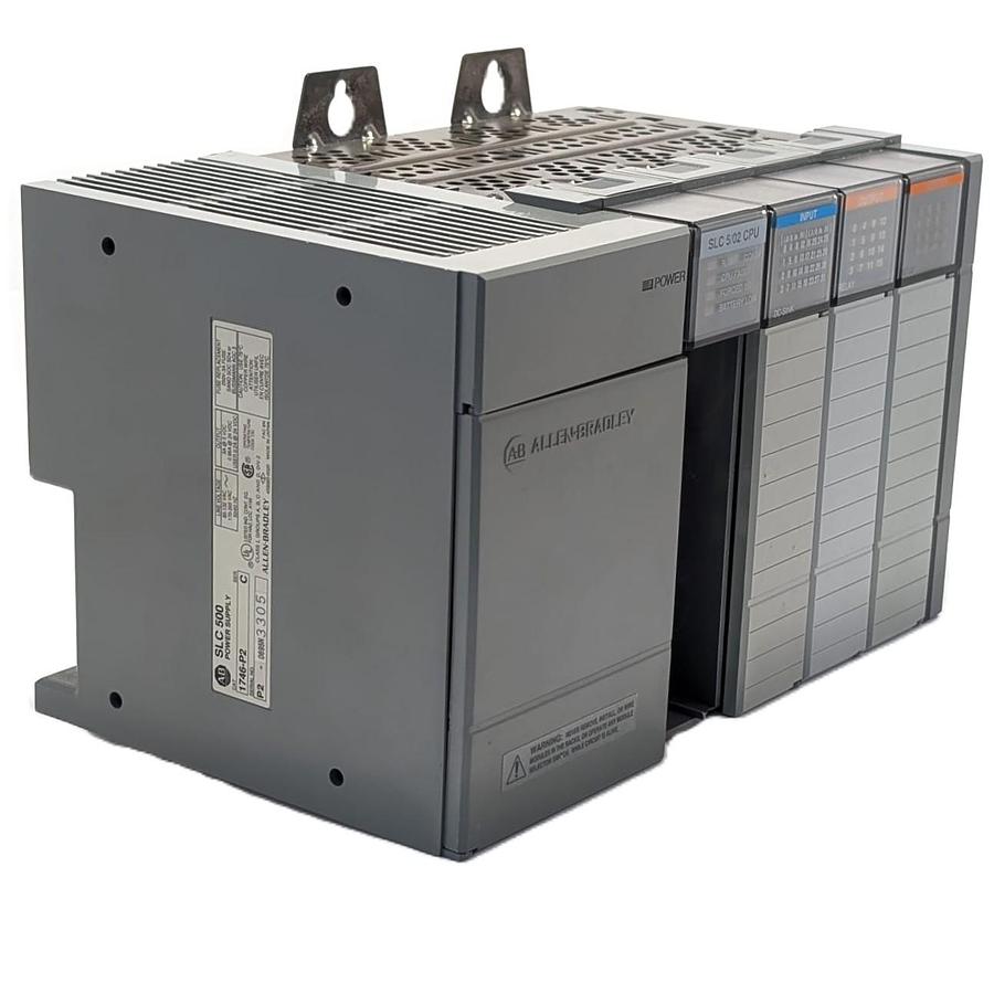 Used Allen-Bradley SLC 500 – 1746-P2 Power Supply PLC 120/220VAC